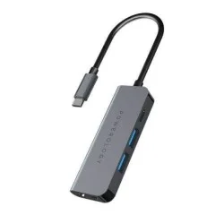 Adapter 4 In 1 Usb-C Hub With Hdmi & Usb 3.0 Powerology